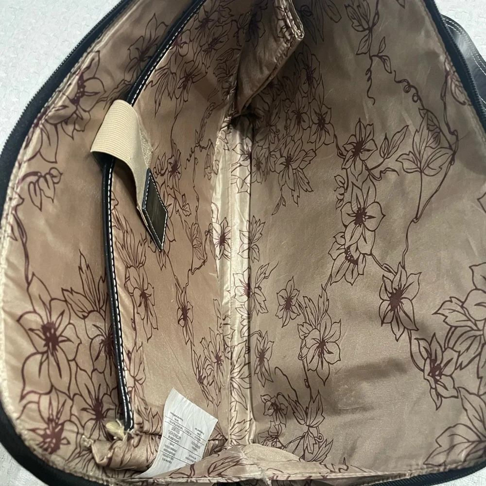 Samsonite Black‎ Leather Laptop Briefcase Tote